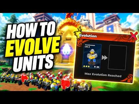 HOW TO EVOLVE UNITS in COMMAND AN ARMY Roblox